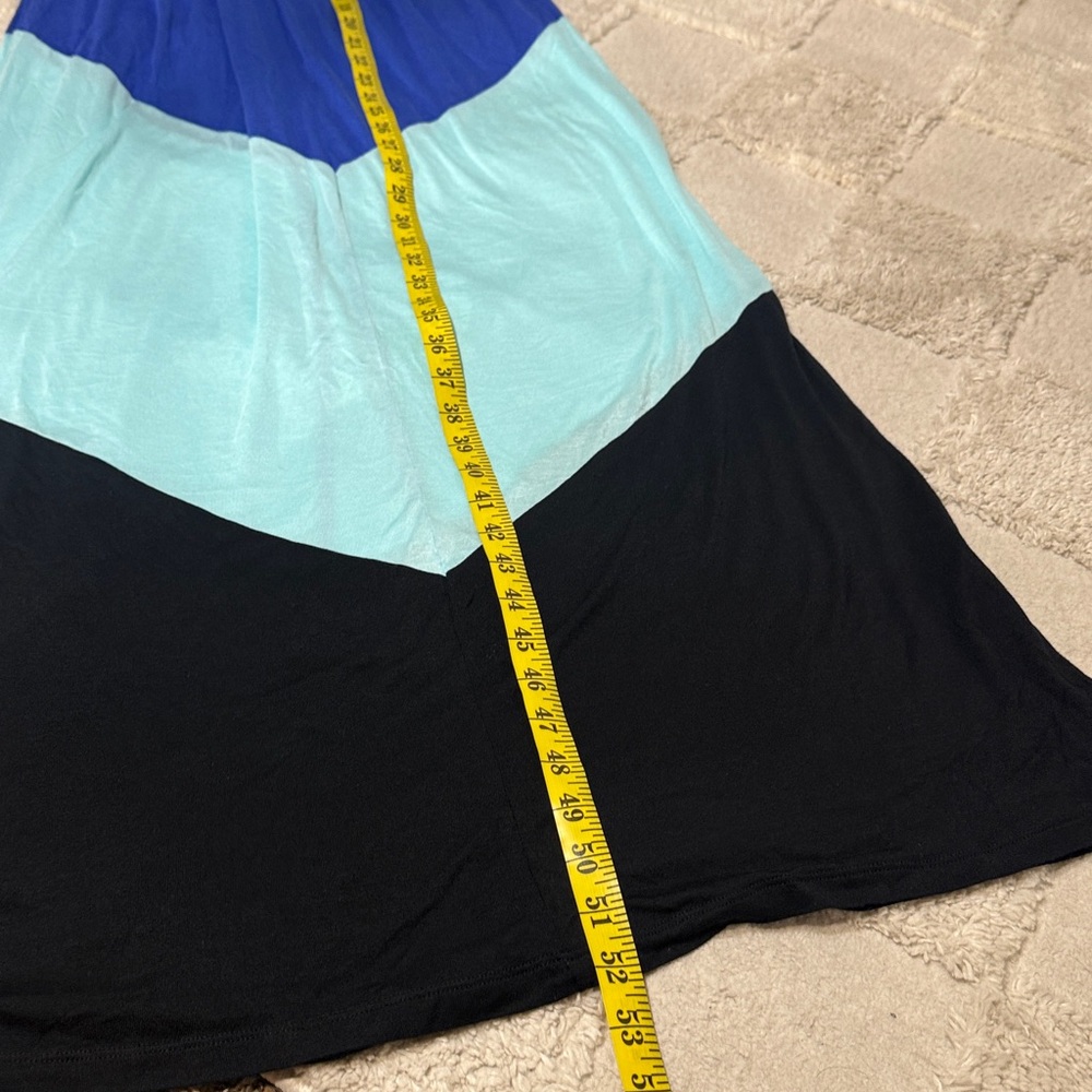 IRIS BASIC Los Angeles Elegant Strapless Blue Max… - image 9